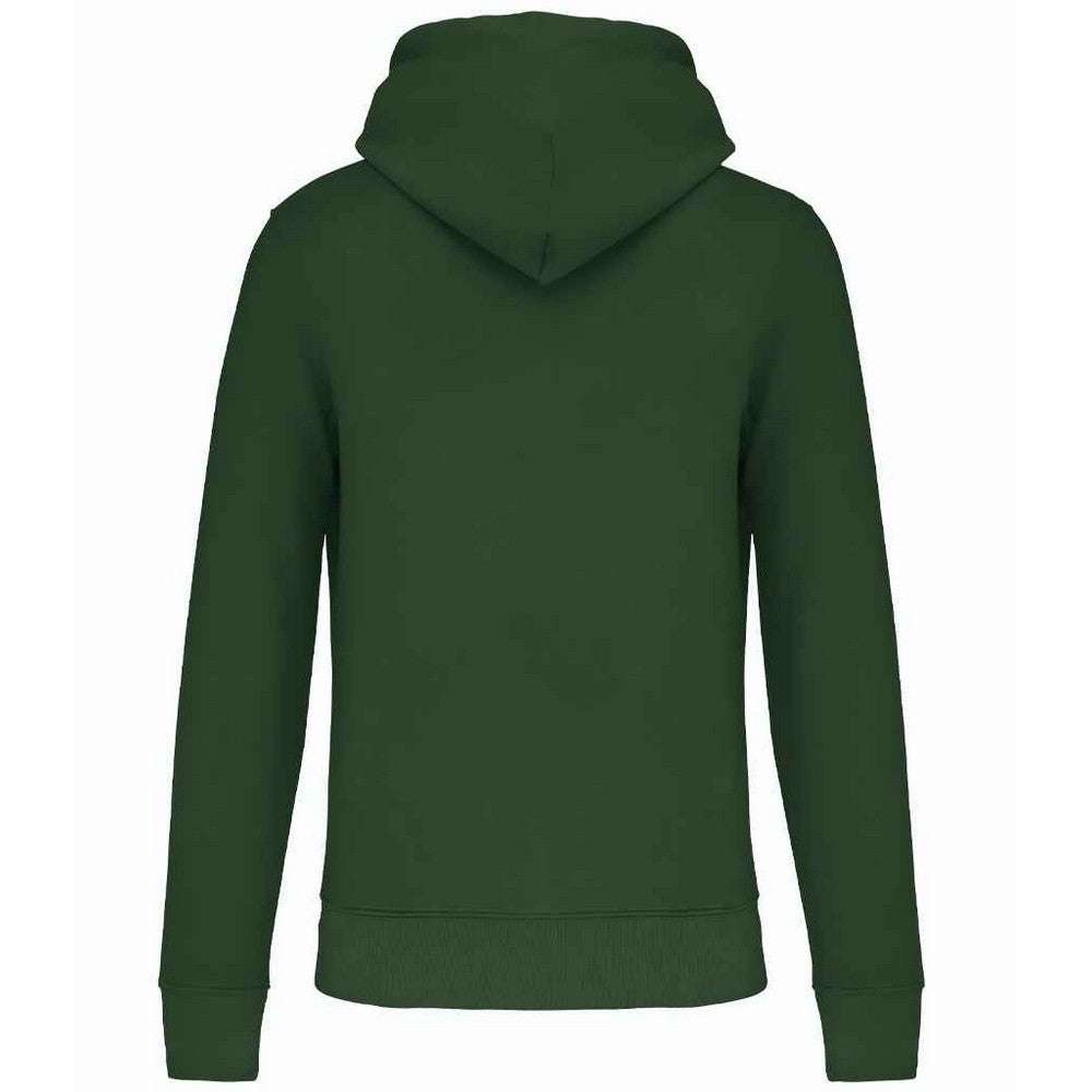 Forest Green - Back - Kariban Mens Eco Friendly Hoodie