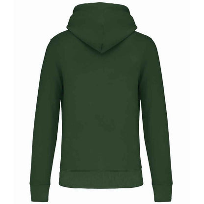 Forest Green - Back - Kariban Mens Eco Friendly Hoodie
