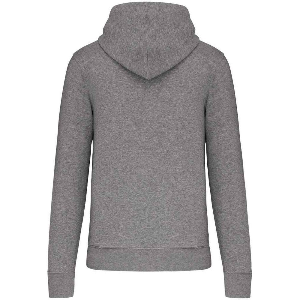Grey Heather - Back - Kariban Mens Eco Friendly Hoodie