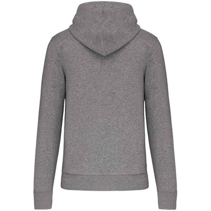 Grey Heather - Back - Kariban Mens Eco Friendly Hoodie