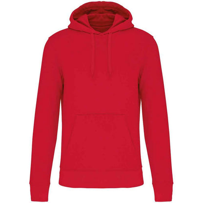 Red - Front - Kariban Mens Eco Friendly Hoodie