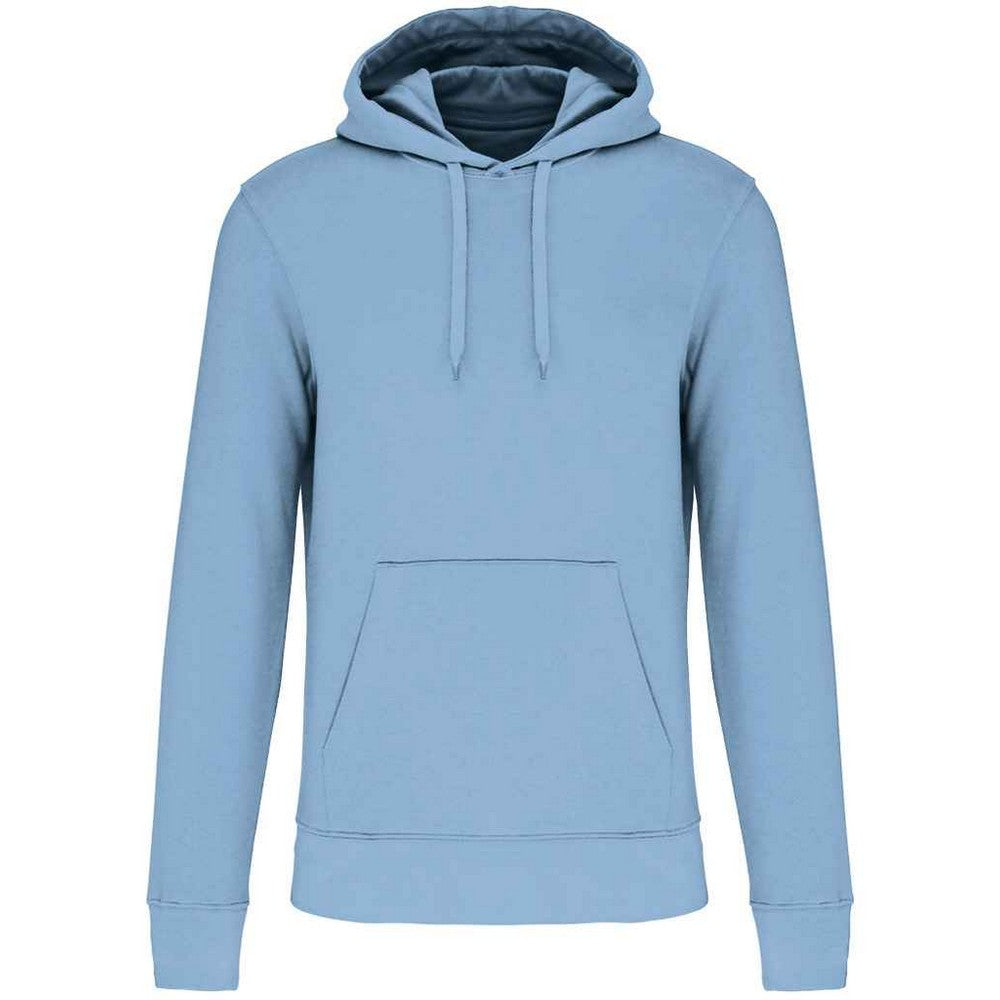 Sky Blue - Front - Kariban Mens Eco Friendly Hoodie