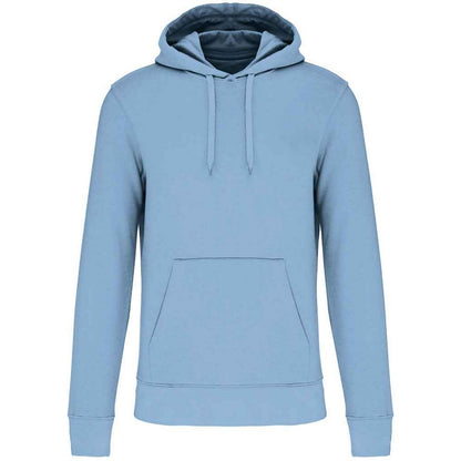 Sky Blue - Front - Kariban Mens Eco Friendly Hoodie