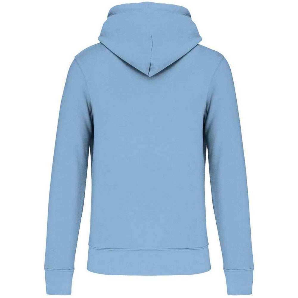 Sky Blue - Back - Kariban Mens Eco Friendly Hoodie