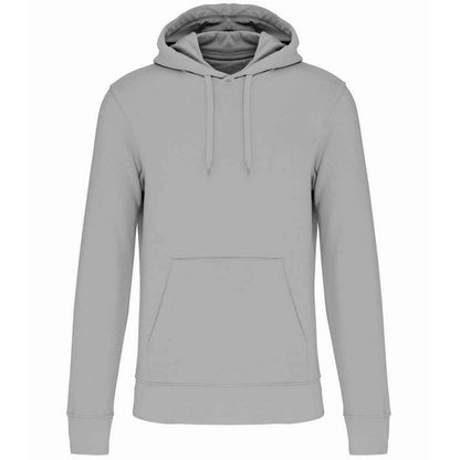 Snow Grey - Front - Kariban Mens Eco Friendly Hoodie