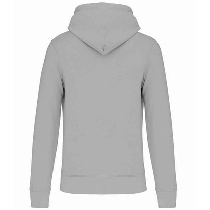 Snow Grey - Back - Kariban Mens Eco Friendly Hoodie
