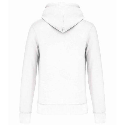 White - Back - Kariban Mens Eco Friendly Hoodie