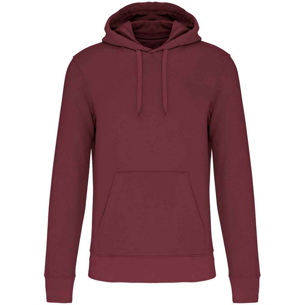 Wine - Front - Kariban Mens Eco Friendly Hoodie