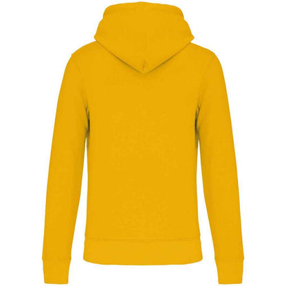 Yellow - Back - Kariban Mens Eco Friendly Hoodie
