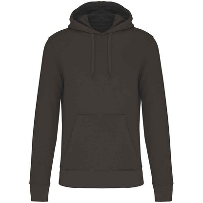 Dark Grey - Front - Kariban Mens Eco Friendly Hoodie