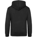 Black Smoke - Back - Awdis Childrens-Kids Drop Shoulder Hoodie