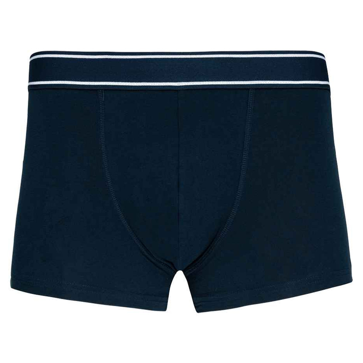 Navy - Front - Kariban Mens Boxer Shorts