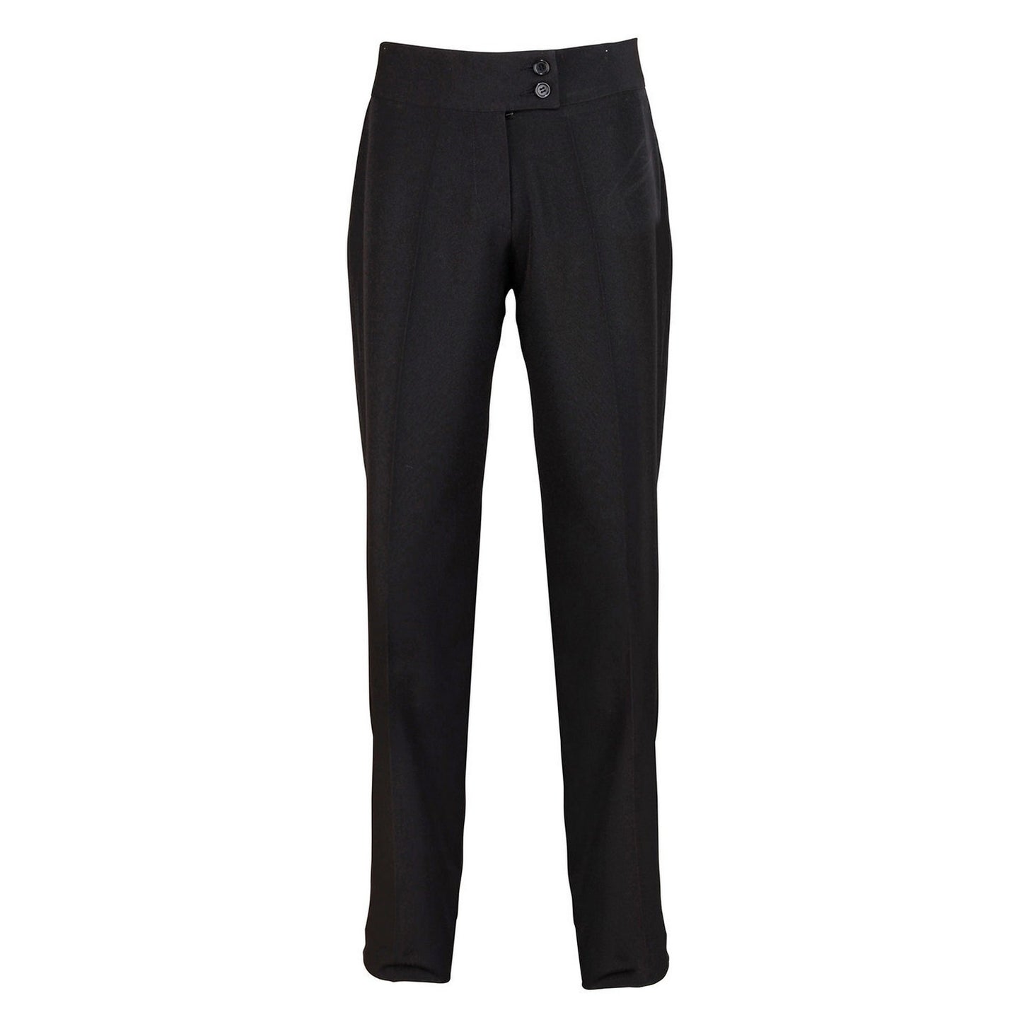Black - Front - Premier Womens-Ladies Iris Straight Leg Trousers