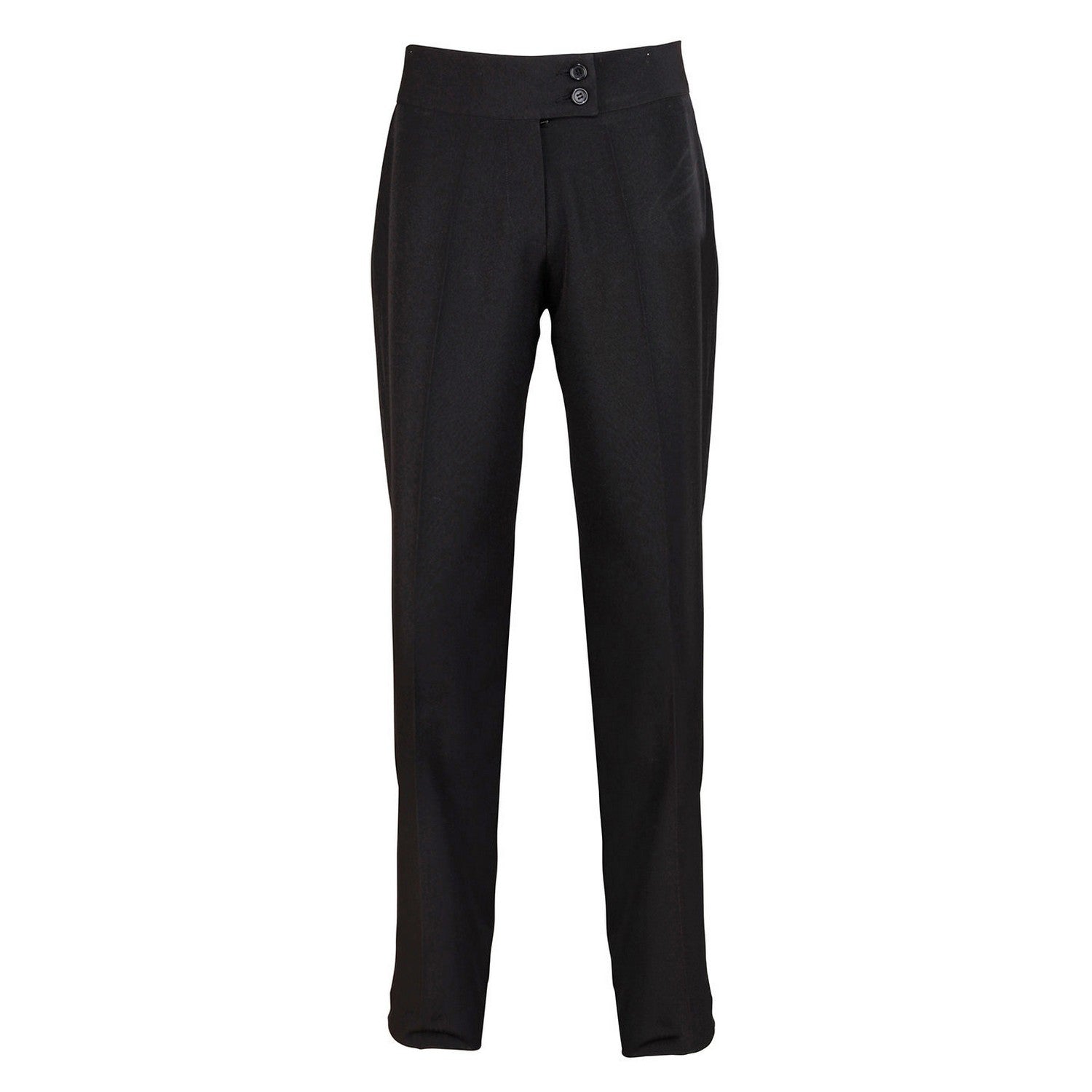 Black - Front - Premier Womens-Ladies Iris Straight Leg Trousers