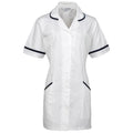 White - Front - Premier Womens-Ladies Vitality Healthcare Tunic