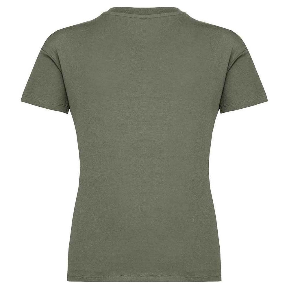 Khaki Green - Back - Native Spirit Childrens-Kids Oversized T-Shirt