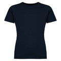 Navy - Front - Native Spirit Childrens-Kids Oversized T-Shirt