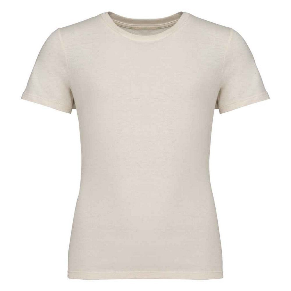 Ivory - Front - Native Spirit Childrens-Kids Oversized T-Shirt