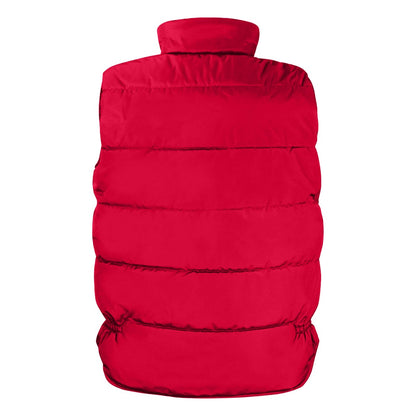 Red - Back - WORK-GUARD by Result Mens Lance Body Warmer