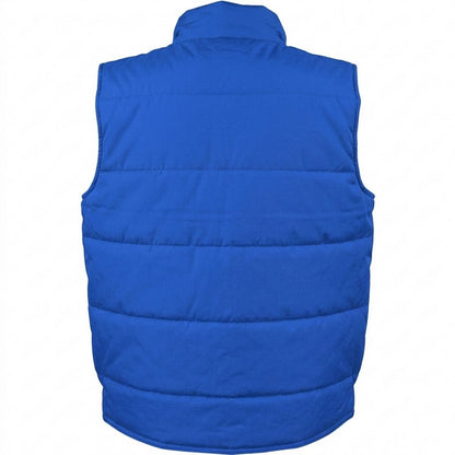 Royal Blue - Back - WORK-GUARD by Result Mens Lance Body Warmer