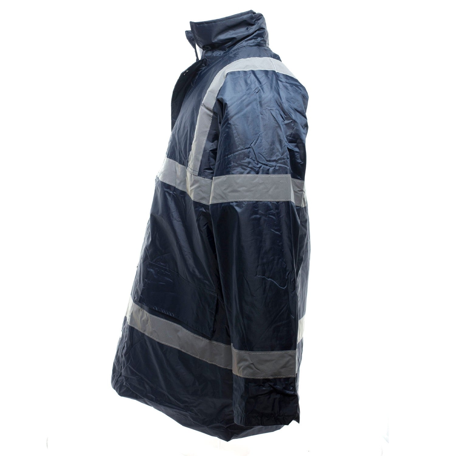 Navy - Side - Yoko Unisex Adult Security Jacket