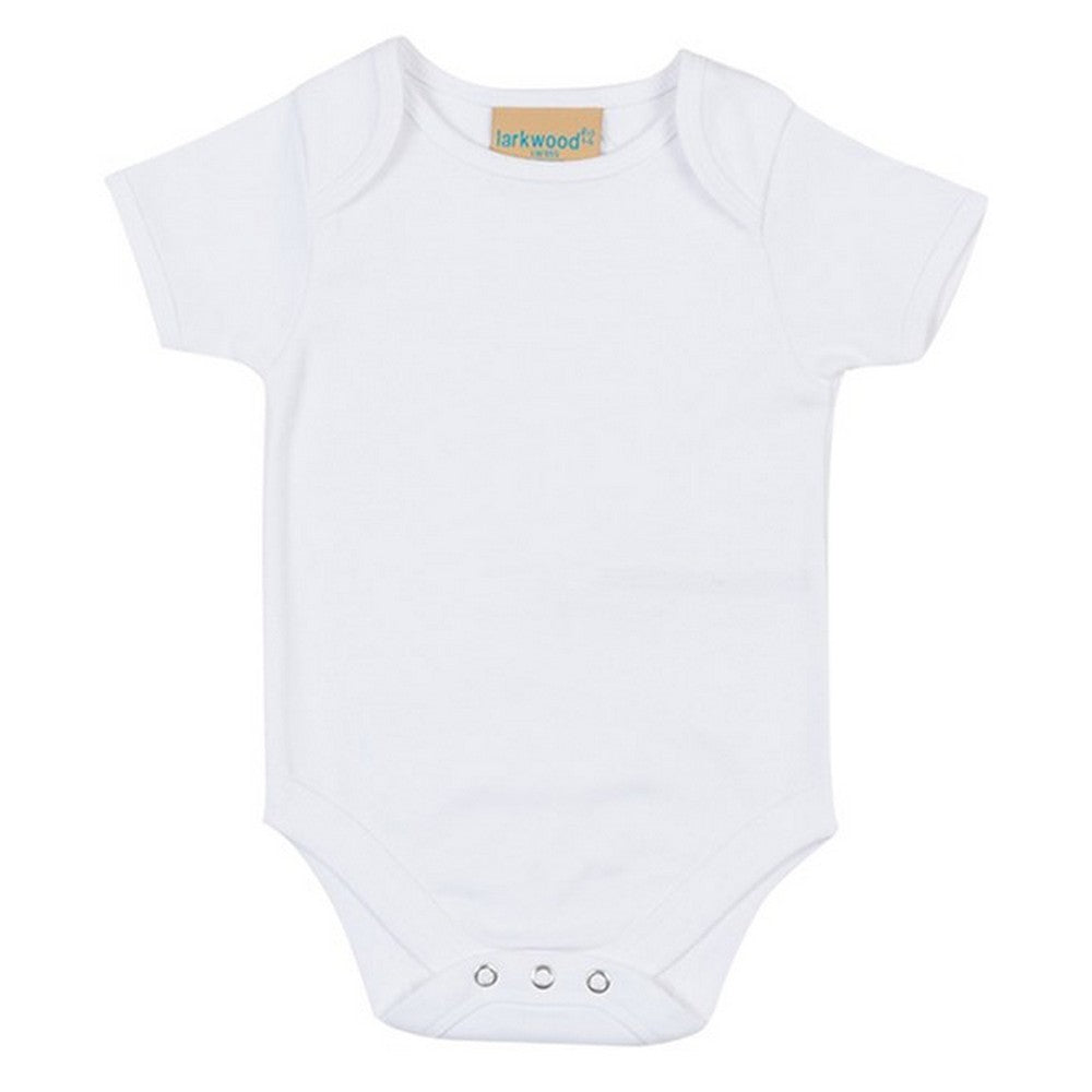 White - Front - Larkwood Toddler Short-Sleeved Bodysuit