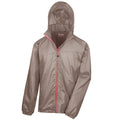 Fennel-Pink - Front - Result Urban Unisex Adult Stowable HDI Quest Jacket