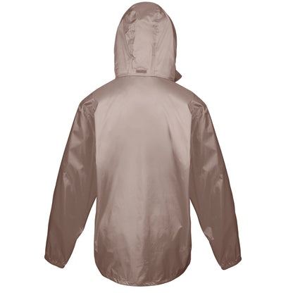 Fennel-Pink - Back - Result Urban Unisex Adult Stowable HDI Quest Jacket