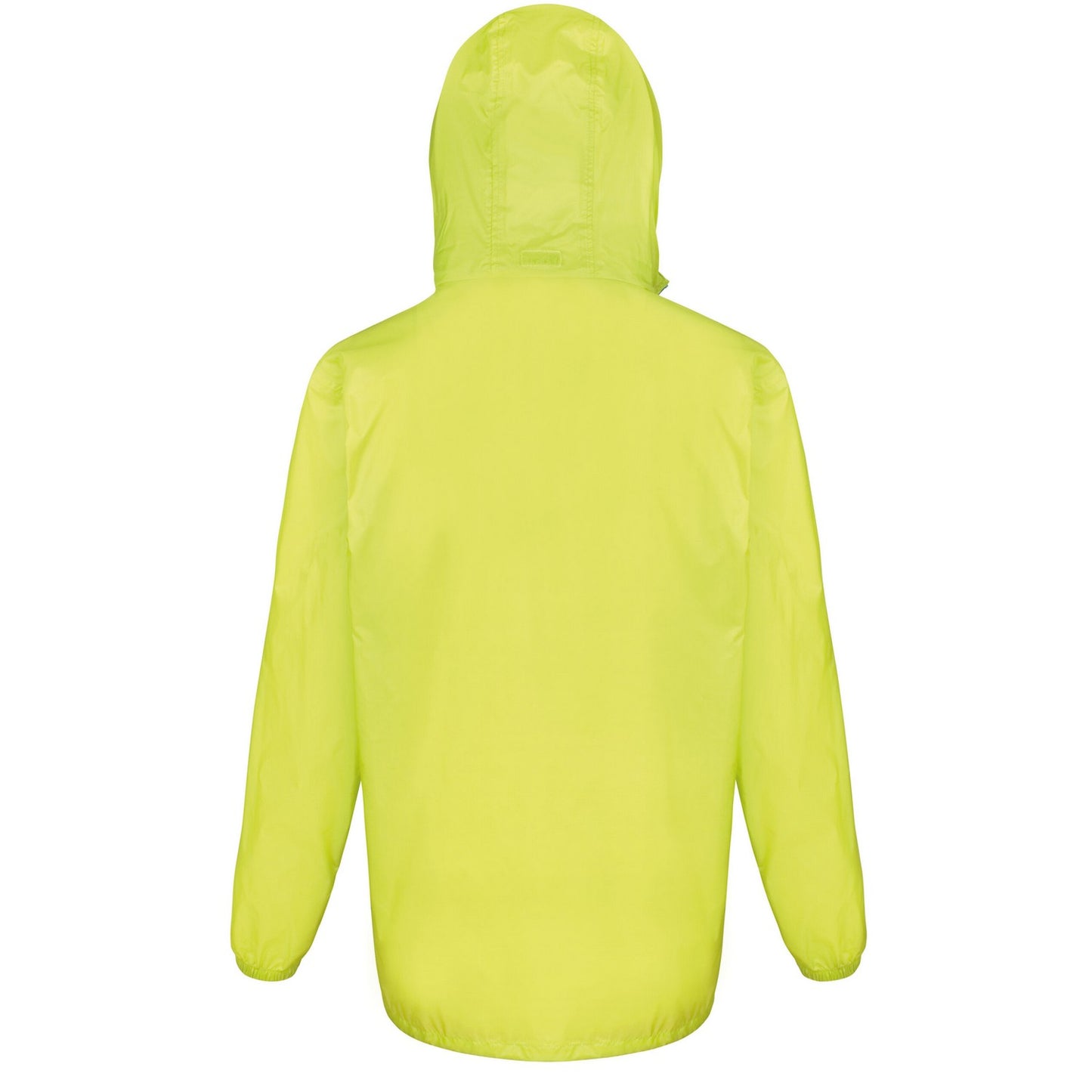 Lime-Royal Blue - Back - Result Urban Unisex Adult Stowable HDI Quest Jacket