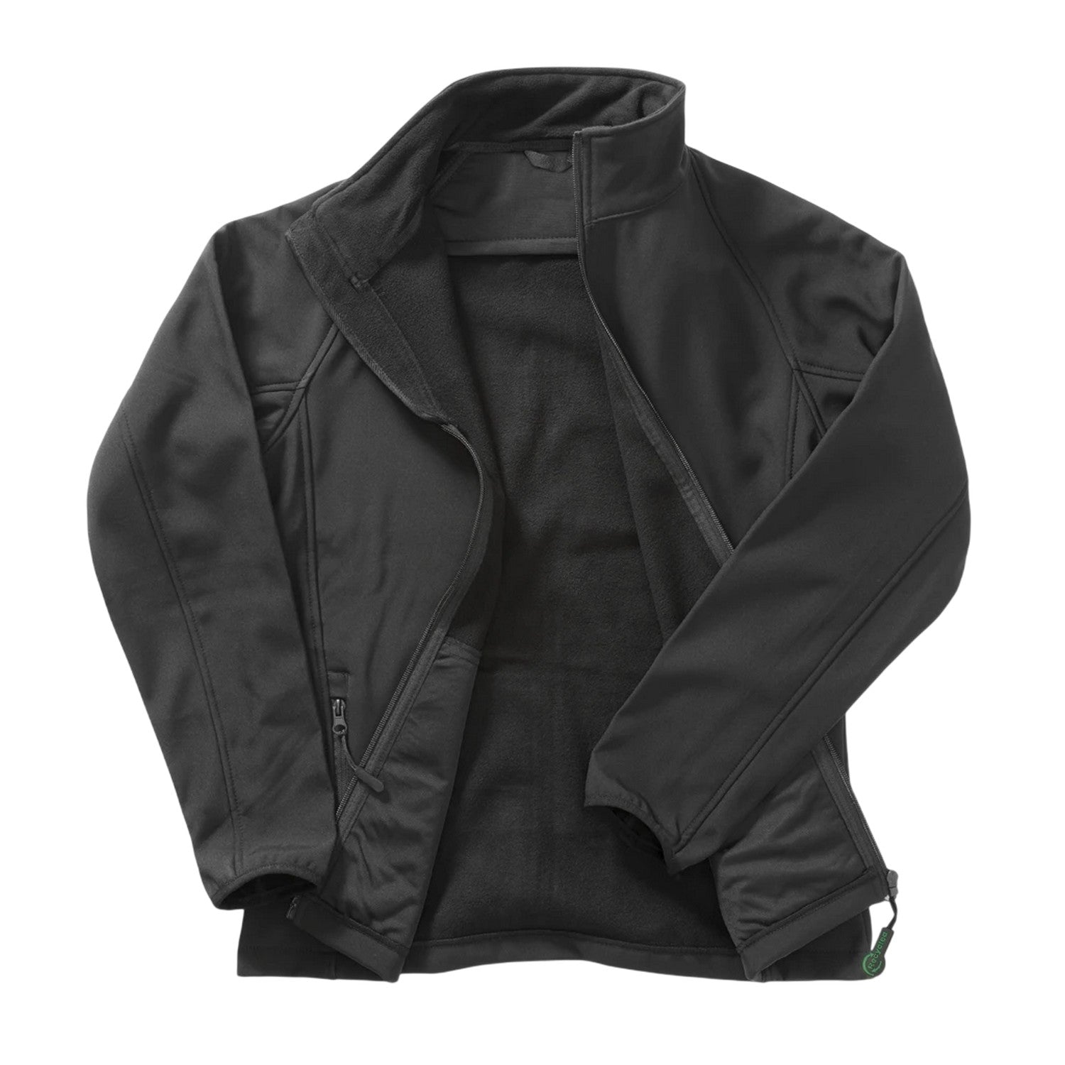 Black - Back - Result Core Womens-Ladies Soft Shell Jacket