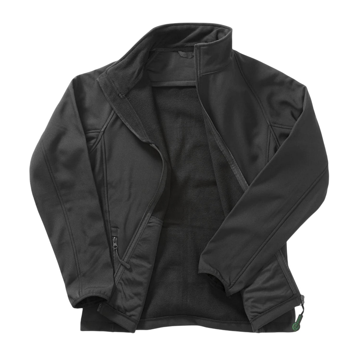 Black - Back - Result Core Womens-Ladies Soft Shell Jacket