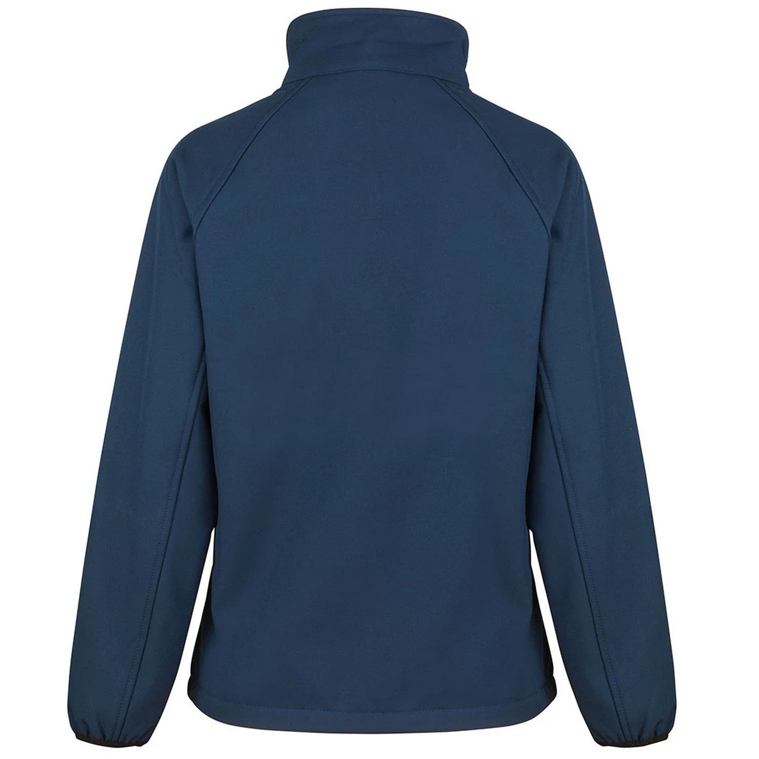 Navy - Back - Result Core Womens-Ladies Soft Shell Jacket