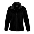 Black - Front - Result Core Womens-Ladies Soft Shell Jacket