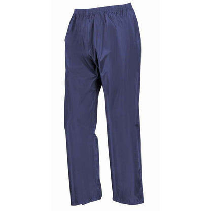 Royal Blue - Side - Result Unisex Adult Waterproof Jacket And Trousers Set