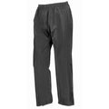 Black - Side - Result Unisex Adult Waterproof Jacket And Trousers Set