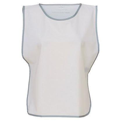 White - Front - Yoko Childrens-Kids Hi-Vis Reflective Detail Tabard