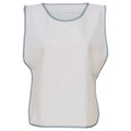 White - Front - Yoko Unisex Adult Hi-Vis Reflective Detail Tabard