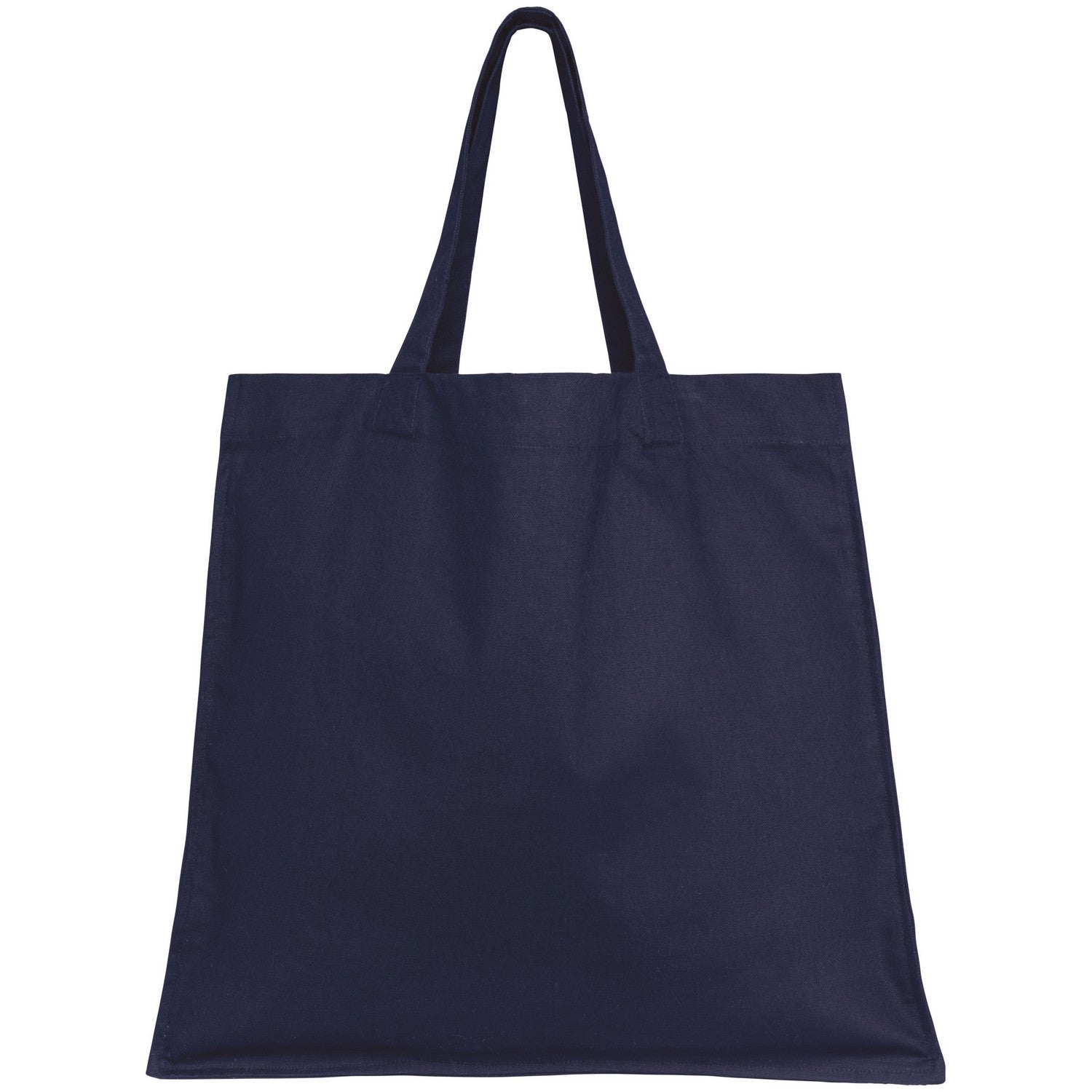 Navy - Front - Native Spirit Eco Friendly Long Length Shopper Bag