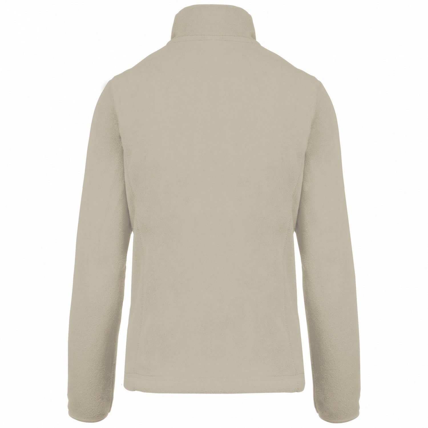 Beige - Back - Kariban Womens-Ladies Maureen Microfleece Jacket