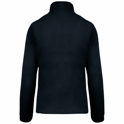 Navy - Back - Kariban Womens-Ladies Maureen Microfleece Jacket