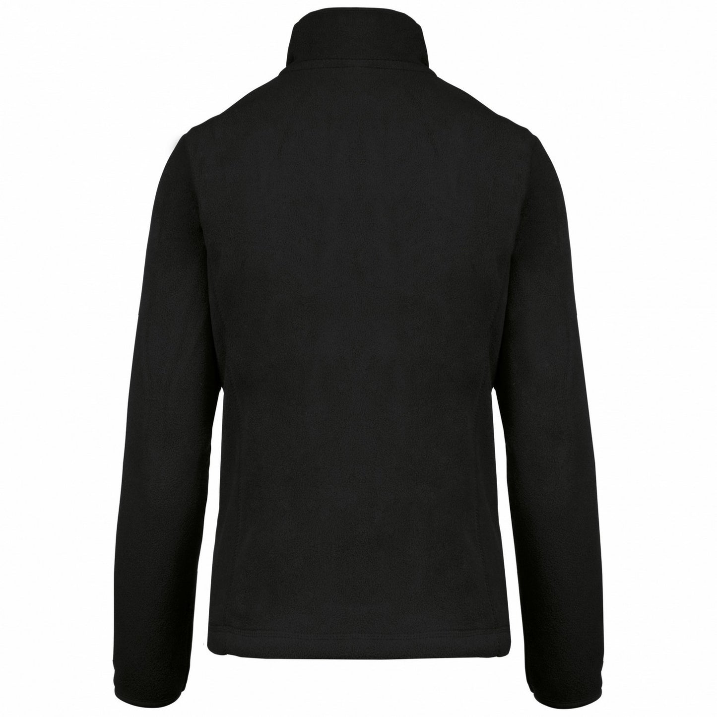 Black - Back - Kariban Womens-Ladies Maureen Microfleece Jacket