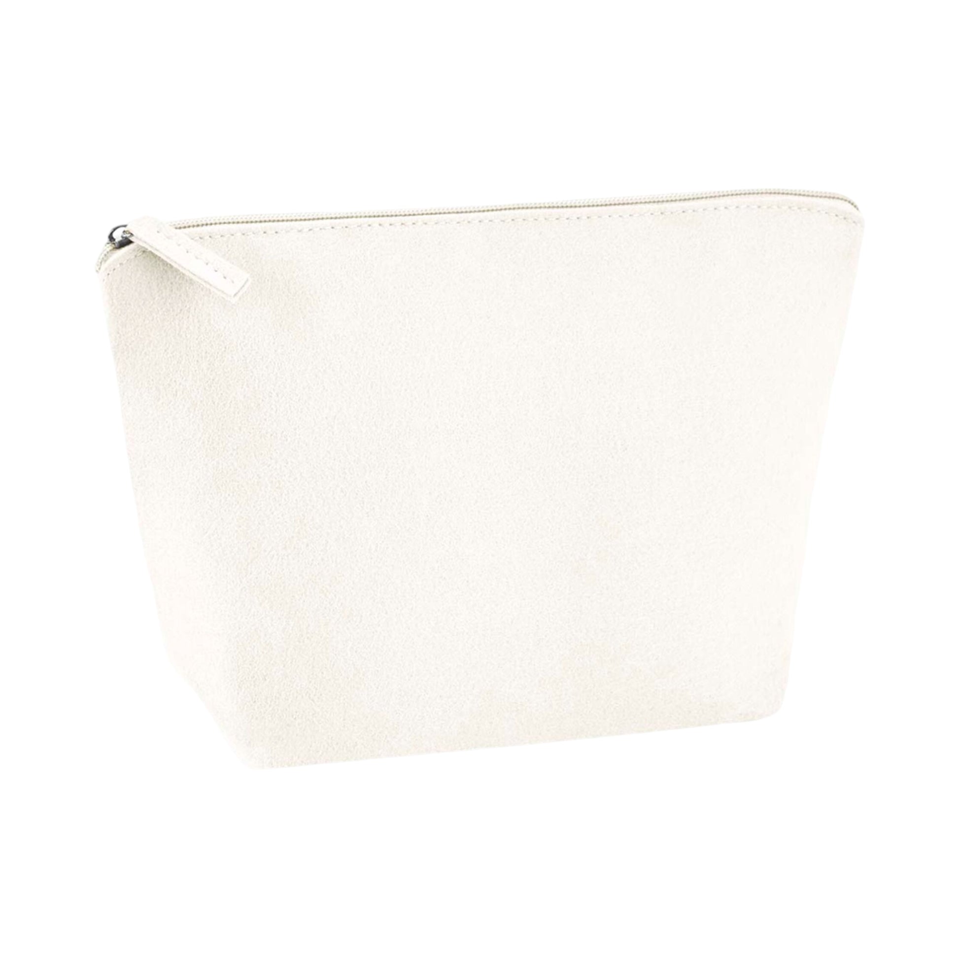 Soft White - Back - Bagbase Felt Accessory Bag