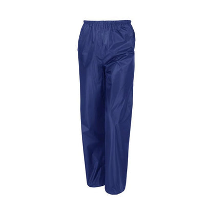 Royal Blue - Side - Result Core Unisex Adult Core Rain Suit