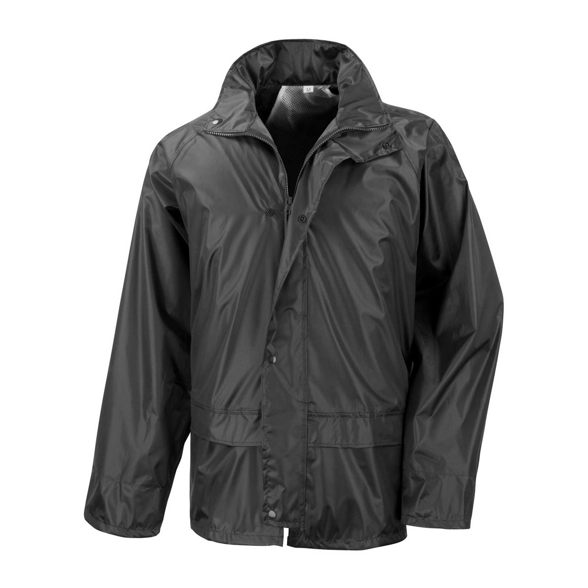 Black - Back - Result Core Unisex Adult Core Rain Suit