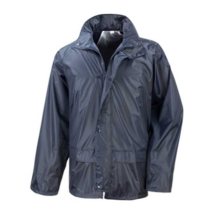 Navy - Back - Result Core Unisex Adult Core Rain Suit