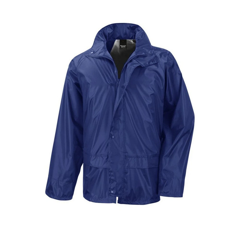 Royal Blue - Back - Result Core Unisex Adult Core Rain Suit