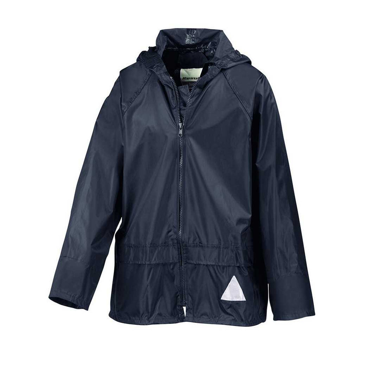 Navy - Back - Result Childrens-Kids Waterproof Jacket And Trousers Set