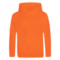 Electric Orange - Front - Awdis Childrens-Kids Electric Hoodie