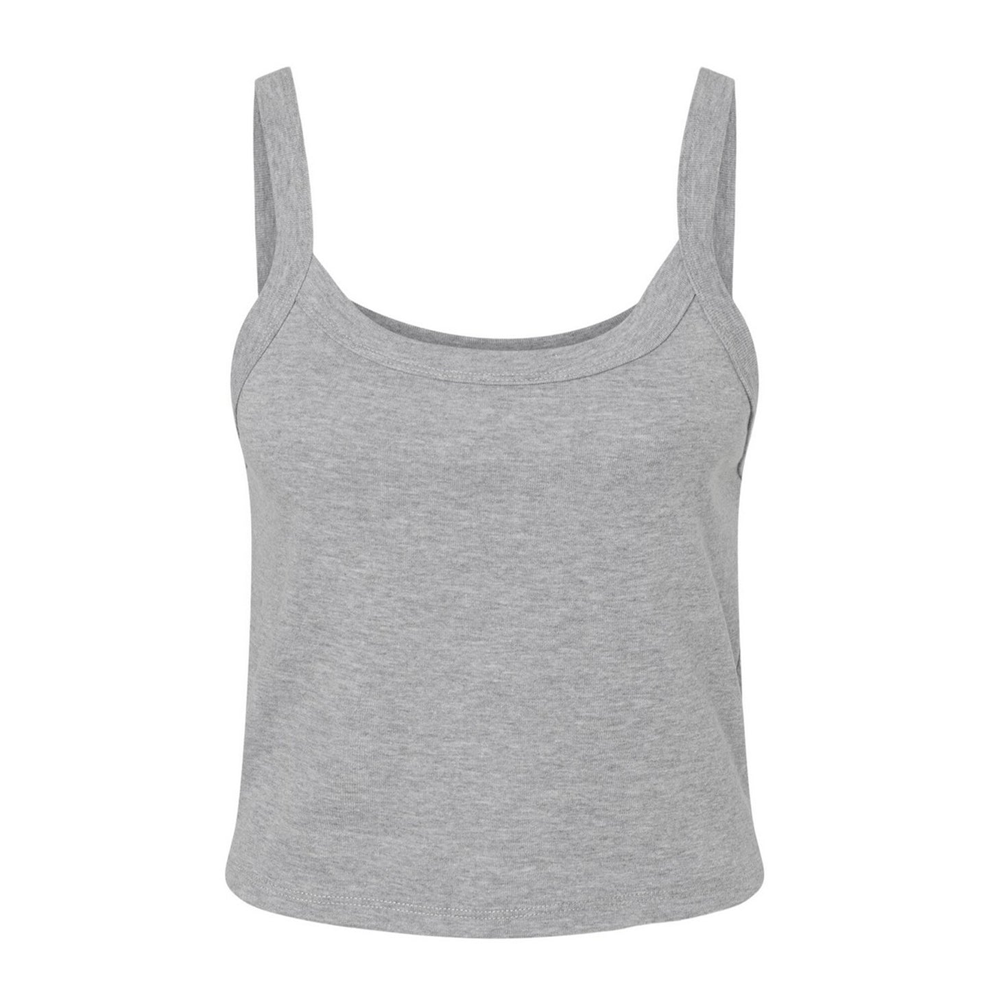Athletic Heather - Front - Bella + Canvas Womens-Ladies Spaghetti Strap Tank Top