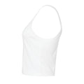 Solid White - Back - Bella + Canvas Womens-Ladies Spaghetti Strap Tank Top